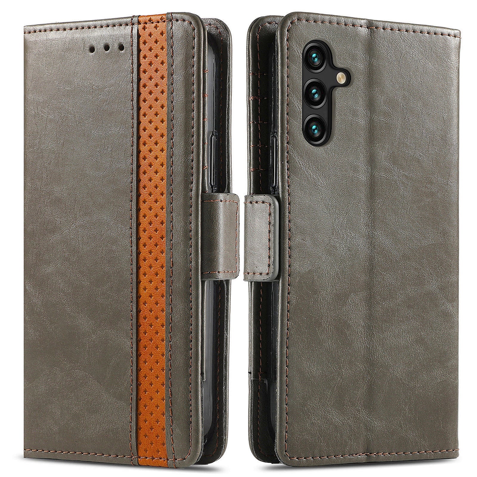 CASENEO 002 Series For Samsung Galaxy A24 4G RFID Blocking Phone Cover Splicing PU Leather Stand Wallet Case CASENEO 002 Series For Samsung Galaxy A24 4G RFID Blocking Phone Cover Splicing PU Leather Stand Wallet Case
